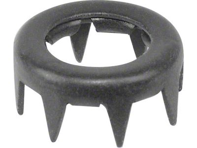 Ford Carpet Fastener - 8 Prong - Dark Finish Brass