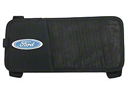 Ford CD Organizier,Visor Mount,With Ford Blue Oval Logo