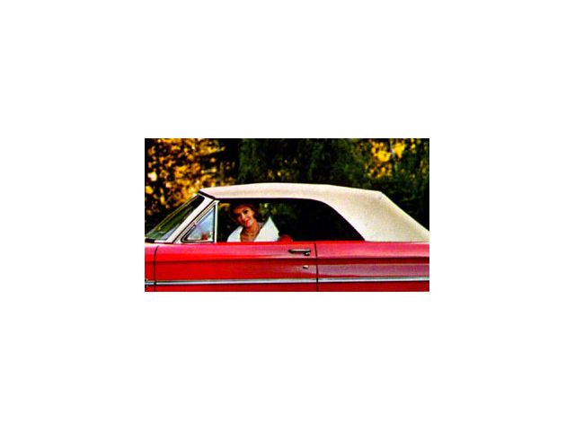 Ford Convertible Top, W/ Glass Rear Window, Fairlane, 1966-67