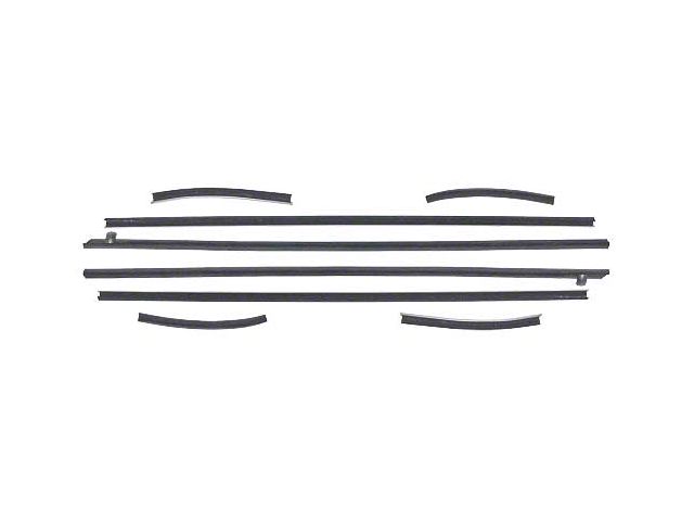 Belt Weatherstrip Kit/ 8pcs/ 1970 Mustang Coupe