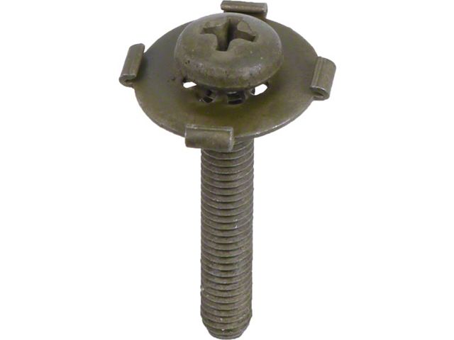 Ford Fairlane Body Side Molding Retaining Well Nut Screw, 1962-1970