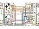Ford Fairlane Color Laminated Wiring Diagram, 1962-1970
