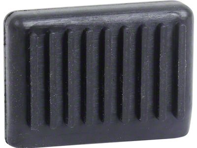 Ford Fairlane & Ranchero Windshield Washer Pedal Pad, 1962-1967