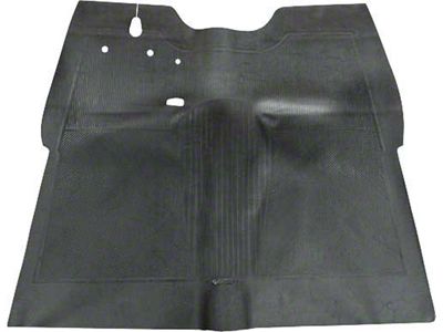 Ford Front Floor Mat - Black Rubber - Ford Passenger