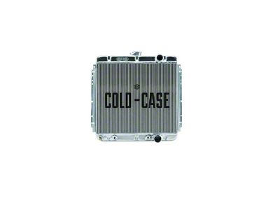 Ford Galaxie Cold Case Aluminum Radiator, Big 2 Row, Automatic Transmission, 1964-1968