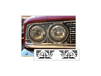 Decal Kit, Headlight Bezel, 1963