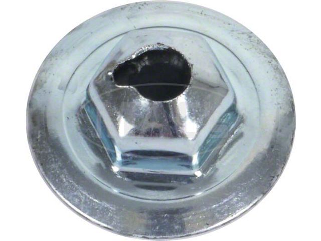 Ford Galaxie Insulated Nut For Molding Clips, 1964