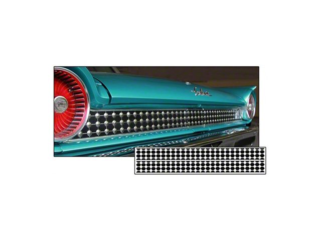 Ford Galaxie Rear Grid Panel Decal Kit, 1961