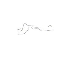 Ford Galaxie, Transmission Cooler lines, Small Block, 1961-1964