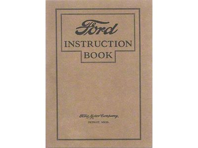 1927 Ford Car Owners Manual