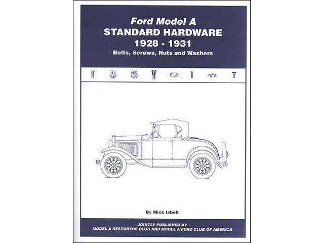 Ford Model A Standard Hardware Book