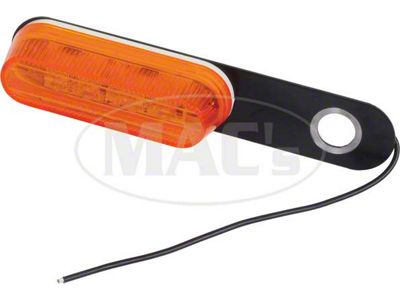 Turn Signal, 6-Volt, Positive Ground, Amber Lens