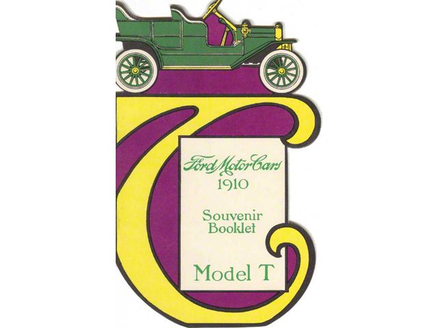 Ford Motor Cars 1910 Model T - 13 Pages - 10 Illustrations