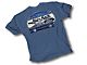 Ford Mustang American Made Blue Oval Cool T-Shirt, Blue