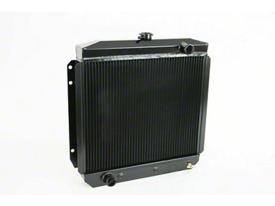 Ford Mustang Direct Fittm Aluminum Radiator For Automatic Transmission