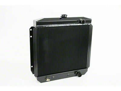 Ford Mustang Direct Fittm Aluminum Radiator For Automatic Transmission