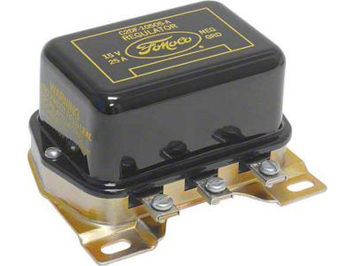 Ford Mustang Generator Voltage Regulator - 6 Cylinder Without Air Conditioning Or Power Top - All V-8 Engines