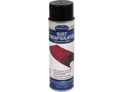 Rust Encapsulator Aerosol; Matte Red; 15 oz