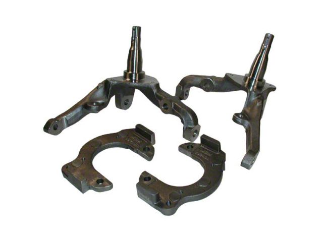 Ford Mustang Stock Height Disc Brake Spindle Set, 1968-1969
