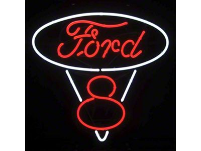 Ford Neon Sign, Ford V8 Design