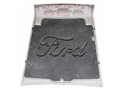 Ford Passenger Car Hood Cover and Insulation Kit, AcoustiHOOD, 1963-1964