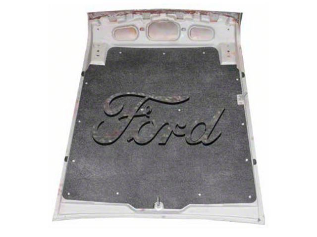 Ford Passenger Car Hood Cover and Insulation Kit, AcoustiHOOD, 1965