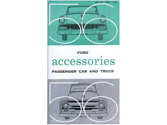 1956 Ford Car Accessory Brochure