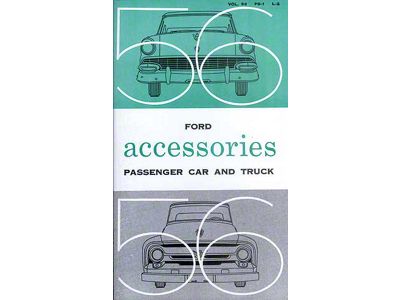 Ford Passenger Car & Truck Accessories Book