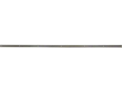 1961-1964 Ford Pickup Truck Bed Strip Set - Plain Steel - 6 Pieces - For Long, 8' Bed With Square-Punched Holes