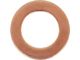 Ford Pickup Truck Brake Line Copper Washer - .500 ID - At Front Of Brass Block On Master Cylinder (Also 1939-1948 Passenger)