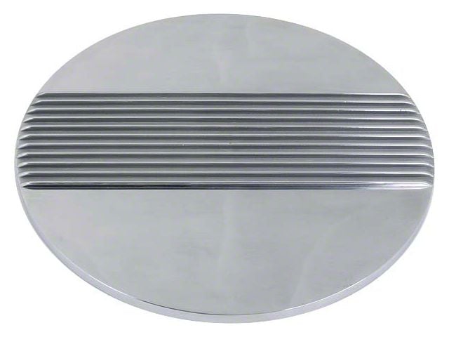 Ford Pickup Truck Cal Custom Style Air Cleaner Lid - 14 OD - Finned Aluminum Top