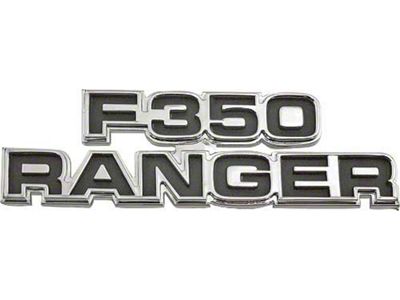 Cowl Side Nameplate- Ranger 350