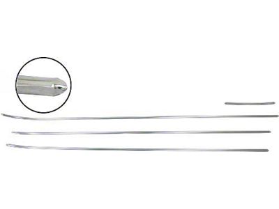 Dash And Door Trim Set/ 4 Pcs/Custom Cab Pickup