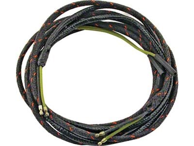 Ford Pickup Truck Dash to Tail Light Extension Wire Harness - Without Turn Signals - Braided Wire Type