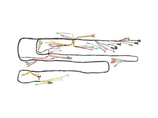 Ford Pickup Truck Dash Wiring Harness - All 6 & 8 Cylinders