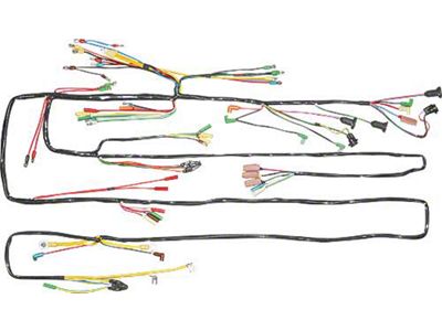 Ford Pickup Truck Dash Wiring Harness - Use With 30, 40 Or 60 Amp Generator - 6 & 8 Cylinder