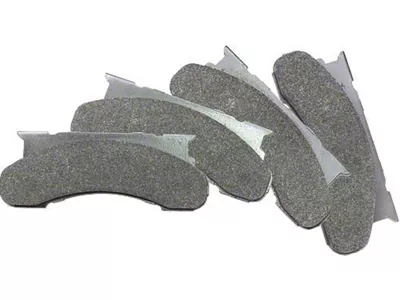 Ford Pickup Truck Front Disc Brake Pad Set - Front - Dual Piston Calipers - 2 Wheel Drive - F250 Thru F350
