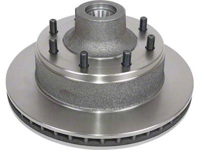 Ford Pickup Truck Disc Brake Rotor - Single Piston Calipers- 2-Wheel Drive - F250