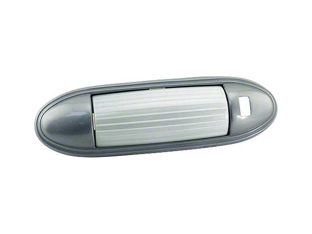 Ford Pickup Truck Dome Light Body With Lens - Gray Painted Body - F100 Thru F350