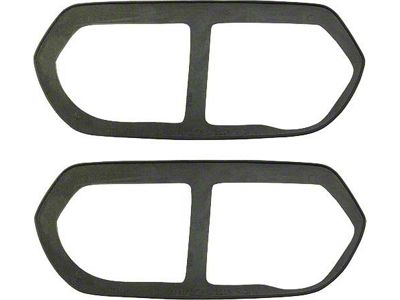 Ford Pickup Truck Door Handle Trim Plate Gaskets - Rubber
