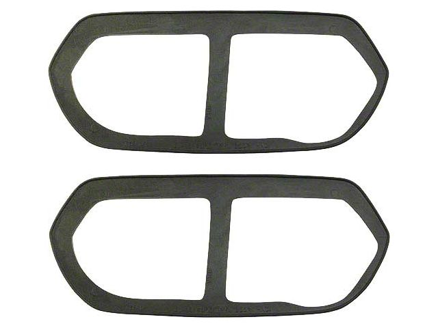 Ford Pickup Truck Door Handle Trim Plate Gaskets - Rubber