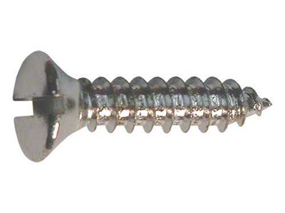 Ford Pickup Truck Door Panel Installation Screw - Oval - 8 X 3/4