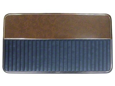 Ford Pickup Truck Door Trim Panels - Blue Vinyl - Ford F100& Ford F250 Ranger Or XLT