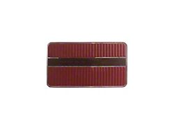 Pickup Truck Door Trim Panels - Red Vinyl - Ranger (1969 F-100; 1969 F-250; 1969 F-350)