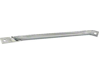Ford Pickup Truck Front Fender To Lower Grille Panel Brace - Front Left - Polished Stainless Steel