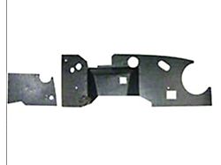 Ford Pickup Truck Firewall Cover - ABS Plastic - F100 Thru F350 Without A/C
