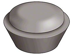 Ford Pickup Truck Floor Bumpers - For Underneath The Gas Tank - 4 Pieces (Also 1940 Passenger and 1939 Deluxe)