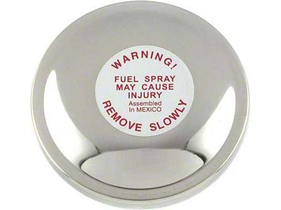 Ford Pickup Truck Gas Cap - Bright Metal - California Only