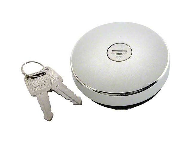 Locking Gas Cap/ Chrome Replacement Type/ Vented