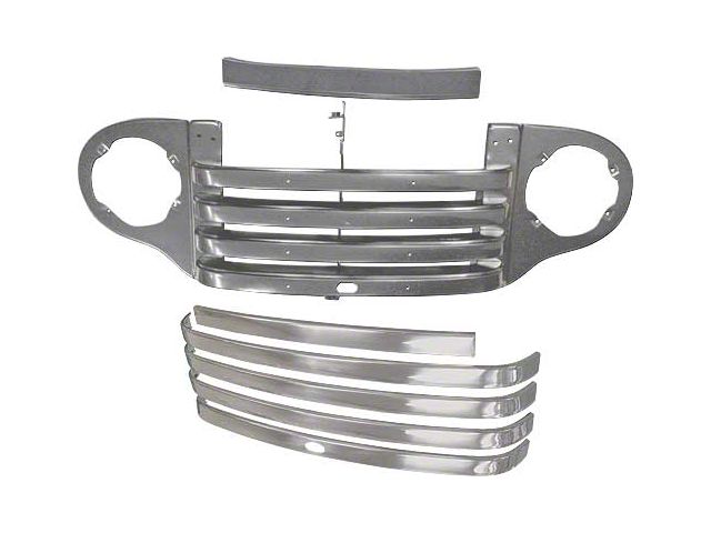 Grille Asy/ Incl Grille Bars With Crank Hole